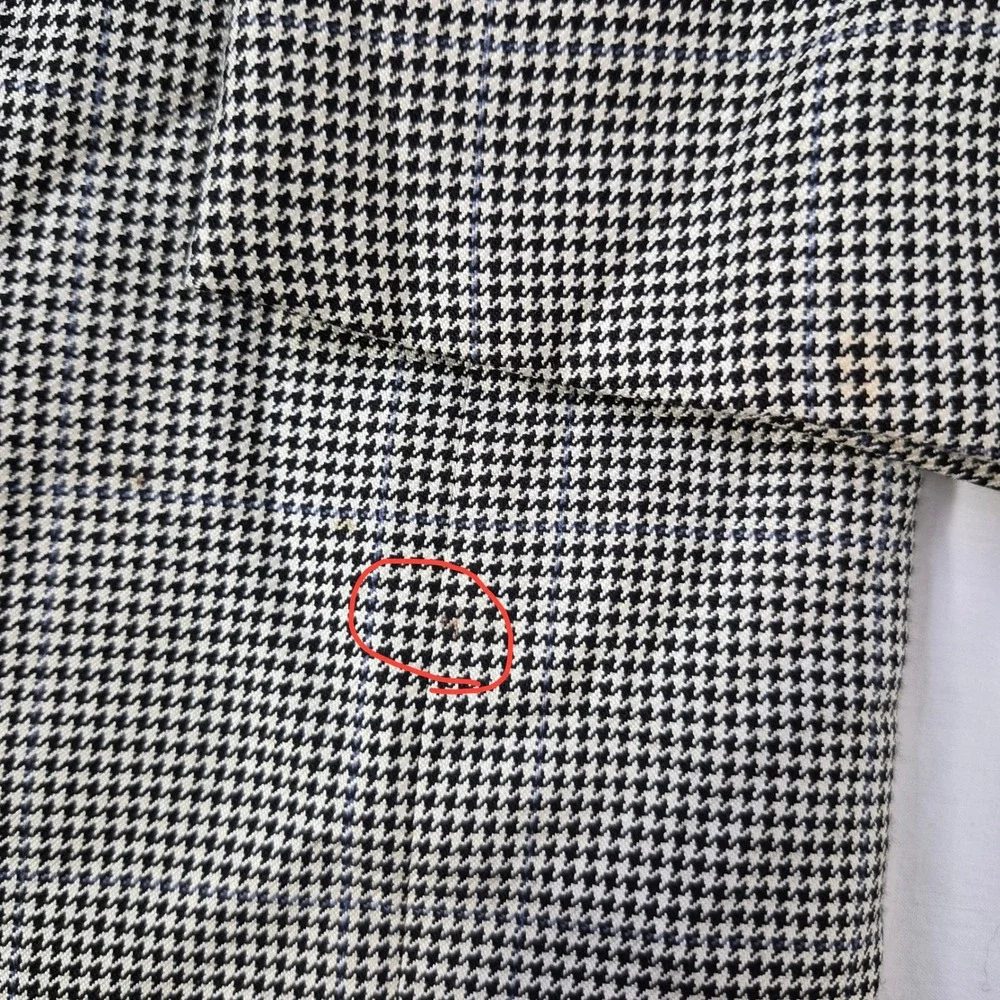 Brooks Brothers 1818 Madison x E. Thomas Blazer 38S Silk Wool Herringbone Jacket